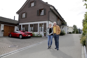 Ein Foto mit Werner musste einfach noch sein (fand zumindest der Fotograf). Tja, da fügt man sich halt.