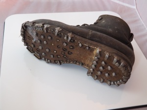 Auch der Nagelschuh wollte noch abgelichtet werden...