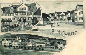 Ansichtskarte aus Wilen von Leopold Guggenheim, Zürich