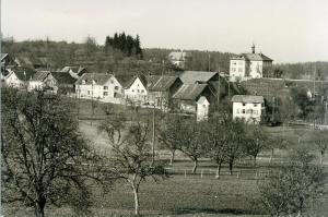 Blick von Süden auf Wilen bei Wil.
