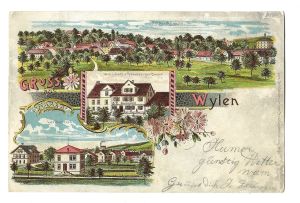 Karte aus Wilen, gelaufen 1906