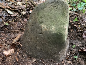 Grenzstein Heiliggeist-Spital, Rückseite