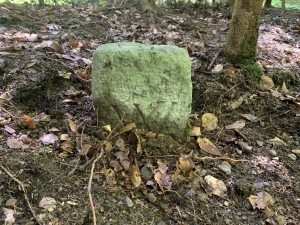 Grenzstein W, Vorderseite