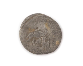 Kybelekopf, Kamel, Denar, 55 v. Chr.