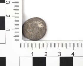 Kybelekopf, Kamel, Denar, 55 v. Chr.