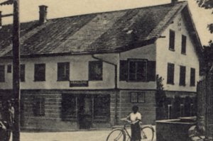 Die Poststelle befand sich vorübergehend an der Dorfstrasse 45