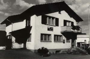 Das Postgebäude von Hugo Weibel-Kienle aus den 1950er Jahren