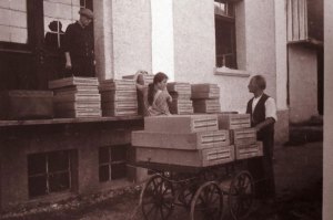 Der Paketversand der alten Färberei