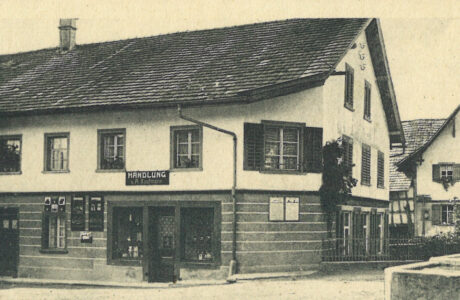 Die Handlung von Alfred Kaufmann-Sager an der Dorfstrasse 45.